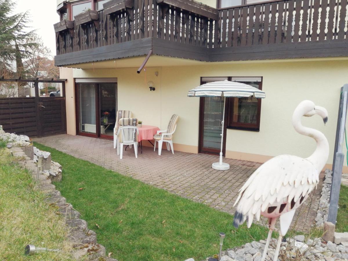 Ebenerdige Ferienwohnung mit großer Terrasse in der Nähe des Waldes, zum wohlfühlen Schöneck Exterior foto